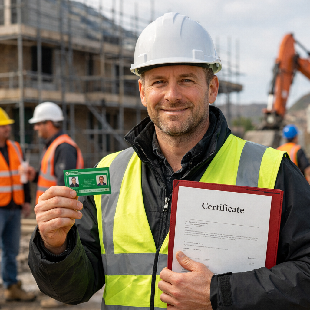 qualifications needed to start a construction company UK