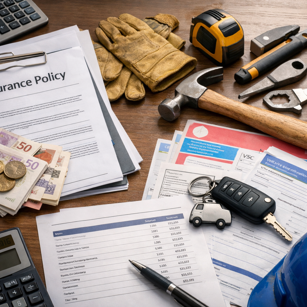 startup costs for a construction company UK breakdown